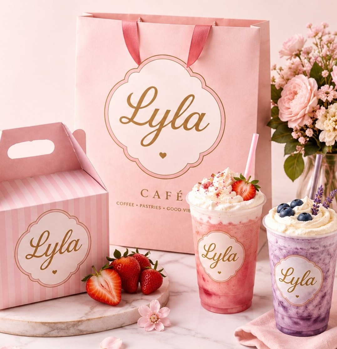 Lyla Café packaging